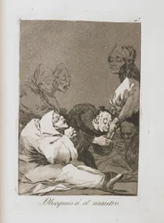 Platte aus Los Caprichos, 1797-1798